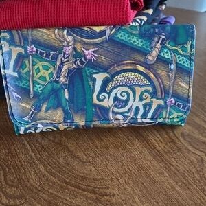 Marvel Loki Themed Wallet - Green and Gold